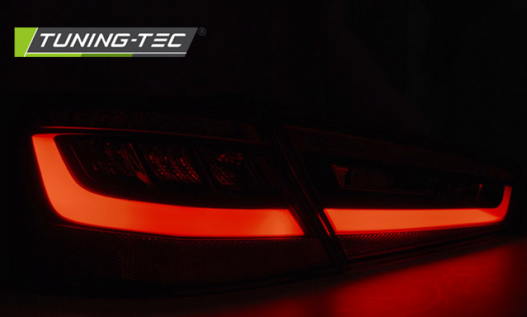 LED Lightbar Design Rückleuchten für Audi A3 8V 12-16 rot/rauch